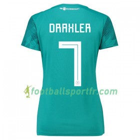 Tenue Allemagne Draxler 7 Féminine Exterieur Coupe du monde 2018 Maillot de Foot